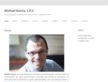 Tablet Screenshot of michaelgarcialpc.com